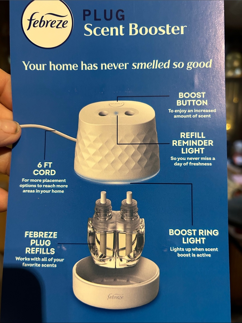 Febreze White Plug Scent Booster